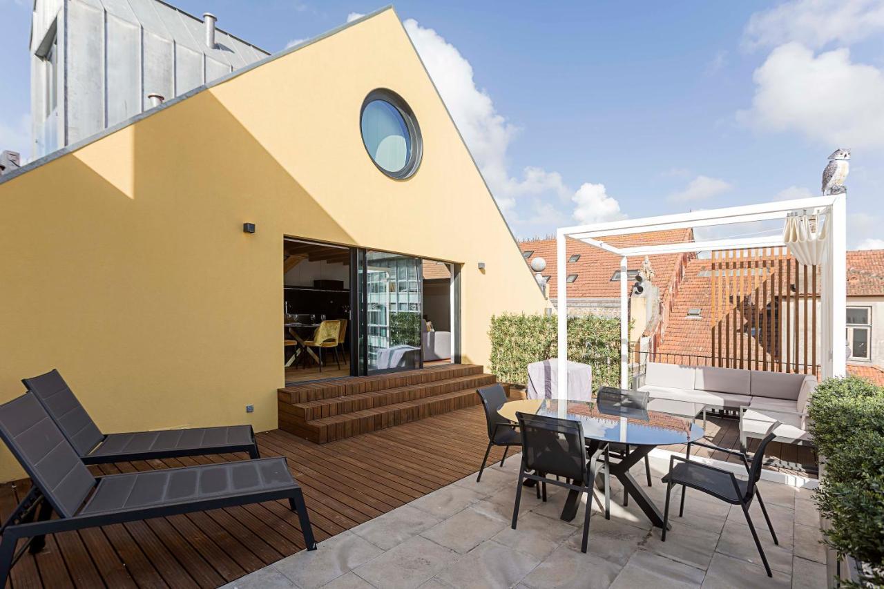 Downtown Duplex W/ Amazing Terrace By Lovelystay Porto Exterior foto